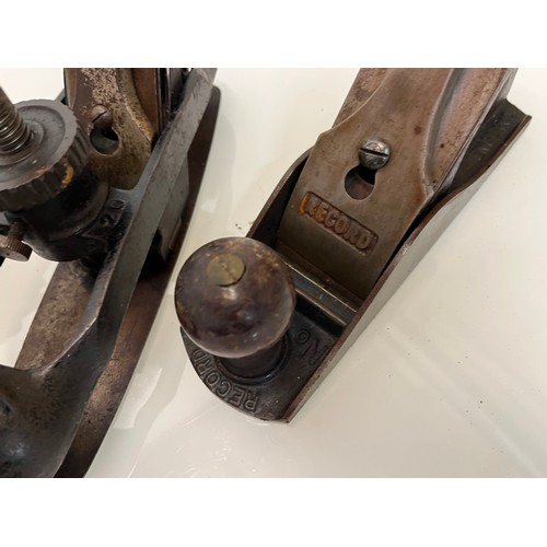 458 - Tools, Three wood working planes, part of a large collection of carpentry tools.

This lot is availa... 