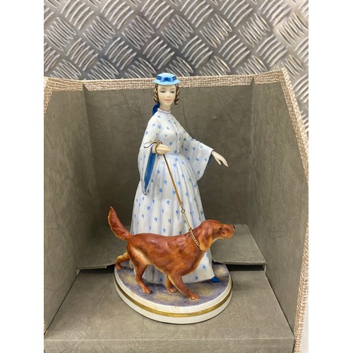 495 - Limited edition Royal Worcester porcelain figure Felicity in original box.

This lot is available fo... 