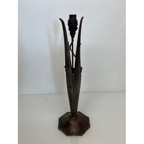 164 - A wrought iron Art Nouveau table lamp base, 50 cm high.

This lot is available for in-house shipping