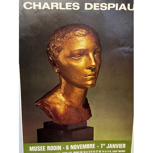 308 - 1970’s Parisian exhibition poster for French Sculptor Charles Despiau.

This lot is available for in... 