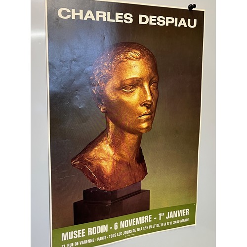 308 - 1970’s Parisian exhibition poster for French Sculptor Charles Despiau.

This lot is available for in... 