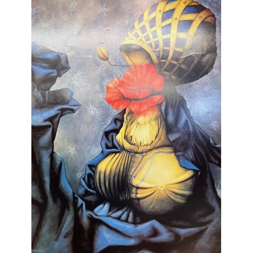 320 - 1985 Paris art exhibition poster, Monvoisin,  60 cm x 40 cm.

This lot is available for in-house shi... 