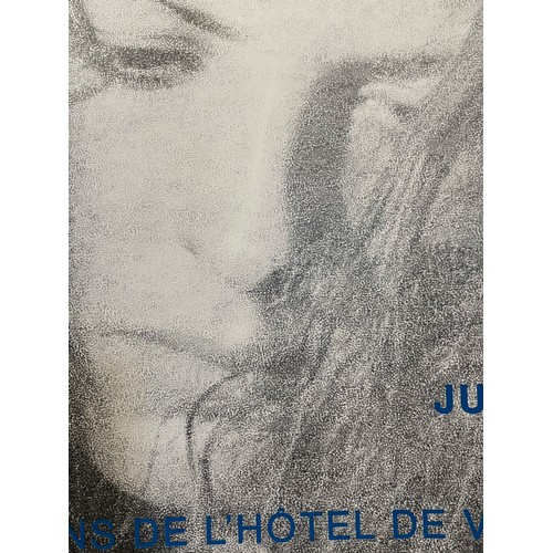 324 - 1974 exhibition poster for the photographer Daniel Wallard in Trouville Sur-Mer, 57.5 x 45.5 cm.

Th... 