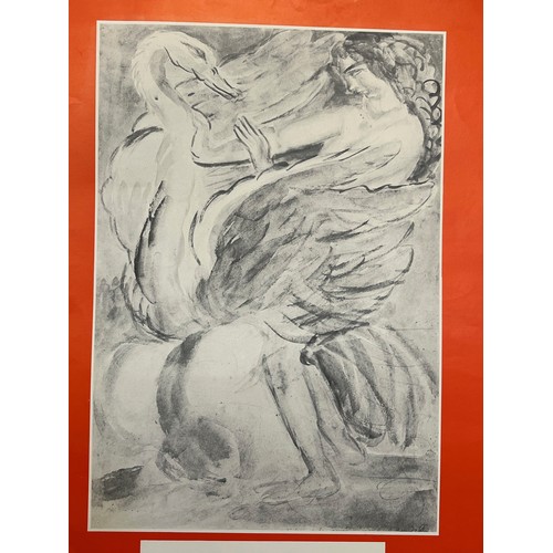 326 - Museum exhibition poster for Leda and the Swan. 53.5 cm x 37.5 cm.

This lot is available for in-hou... 