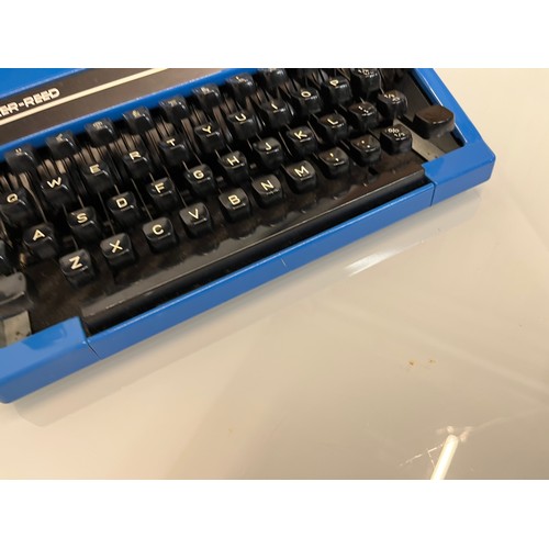 468 - Cased portable typewriter 1970’s vintage.

This lot is available for in-house shipping