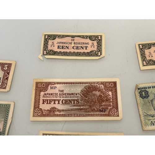 415 - A collection of post war Japanese bank notes etc.

This lot is available for in-house shipping