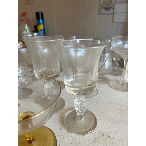 503 - A mixed collection of drinking glasses.


This lot is collection only