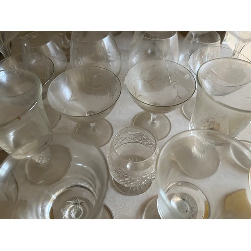 503 - A mixed collection of drinking glasses.


This lot is collection only