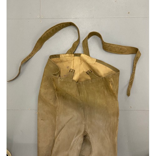 368 - Hardy Brothers Ltd fishing equipment, patented Wear Wells a set of vintage Wader Liners - 1930s.

Th... 