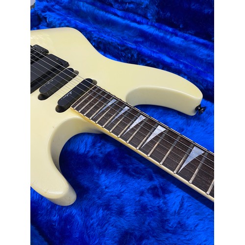 369 - Japanese Made 1986 Charvel Model 6 Electric Guitar by Jackson. 

Through body neck.  Kahler Tremelo.... 