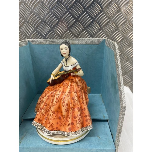 387 - Limited edition Royal Worcester porcelain figure Elaine in original box.

This lot is available for ... 