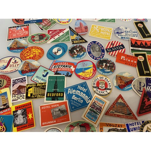 1 - Ephemera, a good collection of vintage luggage labels from a variety of locations.

This lot is avai... 