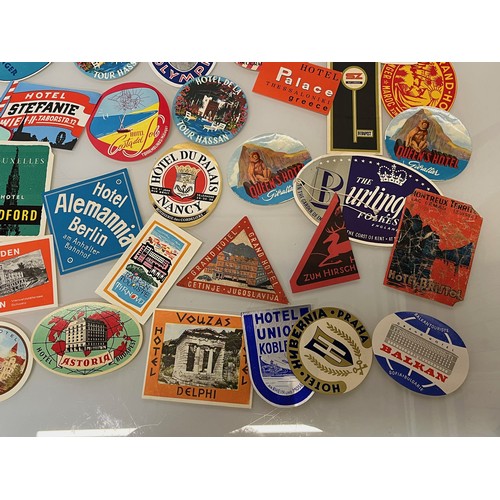 1 - Ephemera, a good collection of vintage luggage labels from a variety of locations.

This lot is avai... 