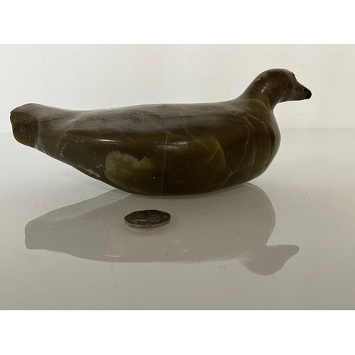 7 - C20th British Art, a carved stone bird by contemporary sculptor Nicola Beattie, 25 cm long

This lot... 