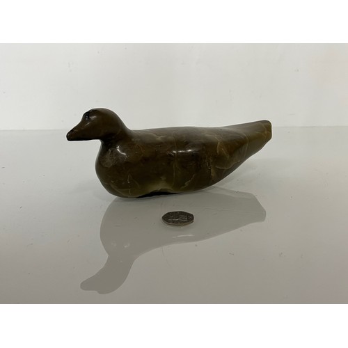 7 - C20th British Art, a carved stone bird by contemporary sculptor Nicola Beattie, 25 cm long

This lot... 