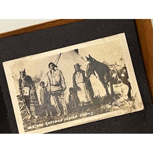 25 - Leather covered photograph album of North American Indians.

This lot is available for in-house ship... 