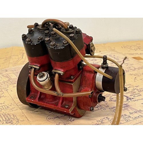 26 - Model Engineering, a vintage boat power unit. A 1950’s two cylinder Seagull Engine designed by Edgar... 