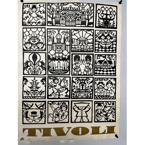 35 - Mid Century furnishing, classic 1979 Tivoli branded poster. 84 cm x 62 cm.

This lot is available fo... 