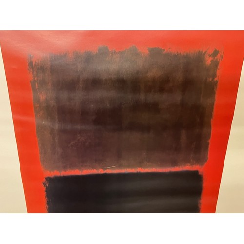 41 - Mid Century furnishing, classic Mark Rothko poster, fine art print. 76 cm x 60 cm.

This lot is avai... 