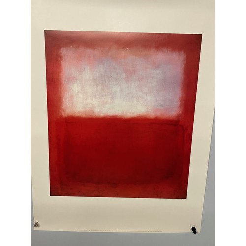 43 - Mid Century furnishing, classic Mark Rothko poster, print. 76 cm x 60 cm.

This lot is available for... 