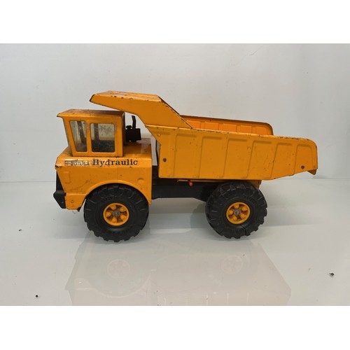 54 - Tonka toys,  tinplate models a hydraulic dump.

This lot is available for in-house shipping