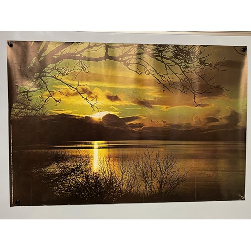 79 - Mid Century furnishing, classic 1970’s poster of a relaxing landscape. 91 cm x 62 cm.

This lot is a... 