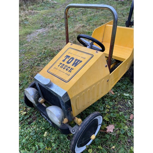 102 - Toy pedal car modelled as a vintage tow truck.

This lot is available for in-house shipping