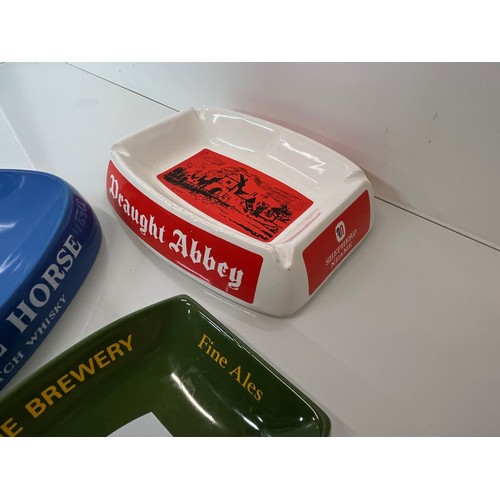 108 - Three Wade advertising ashtrays marked for breweries.

This lot is available for in-house shipping