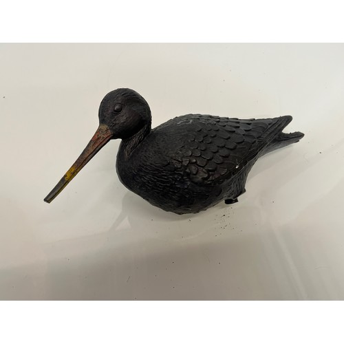 109 - Italian made hunters decoy model of a bird. 32 cm long

This lot is available for in-house shipping