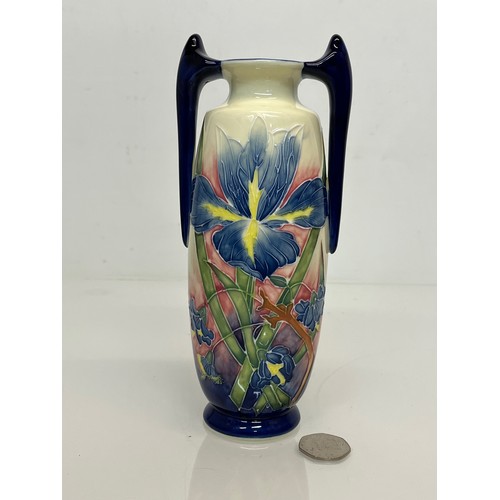 135 - Old Tupton Ware pottery, a two handled Art Nouveau design vase, boxed.

This lot is available for in... 