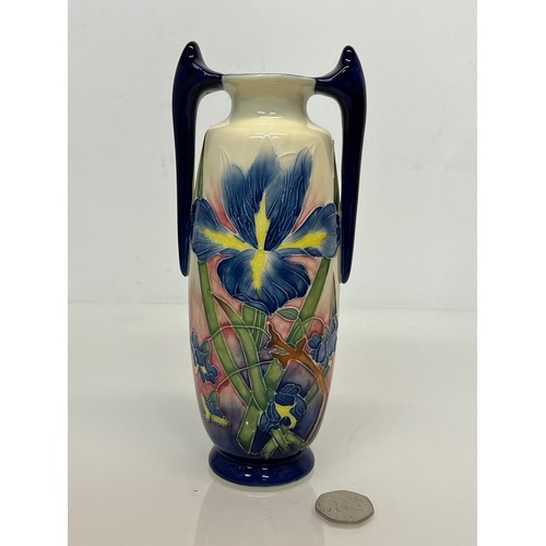 135 - Old Tupton Ware pottery, a two handled Art Nouveau design vase, boxed.

This lot is available for in... 