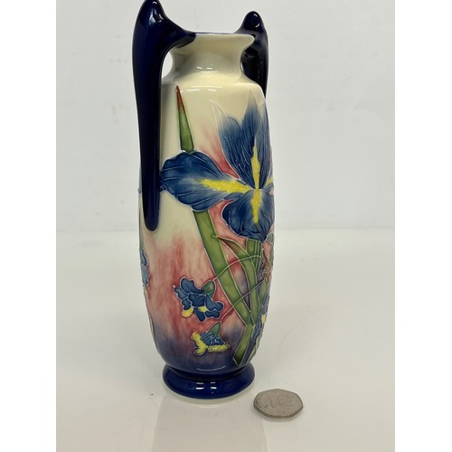 135 - Old Tupton Ware pottery, a two handled Art Nouveau design vase, boxed.

This lot is available for in... 