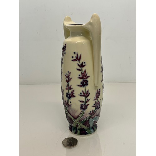 136 - Old Tupton Ware pottery, a two handled Art Nouveau design vase, boxed.

This lot is available for in... 