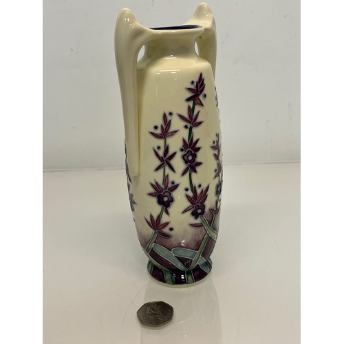 136 - Old Tupton Ware pottery, a two handled Art Nouveau design vase, boxed.

This lot is available for in... 