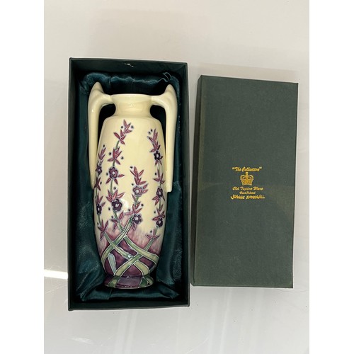 136 - Old Tupton Ware pottery, a two handled Art Nouveau design vase, boxed.

This lot is available for in... 