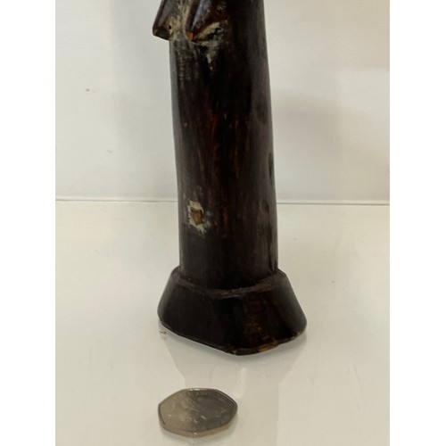 530 - Large Tribal art figure, a hand carved fertility doll, 36 cm high.

This lot is available for in-hou... 