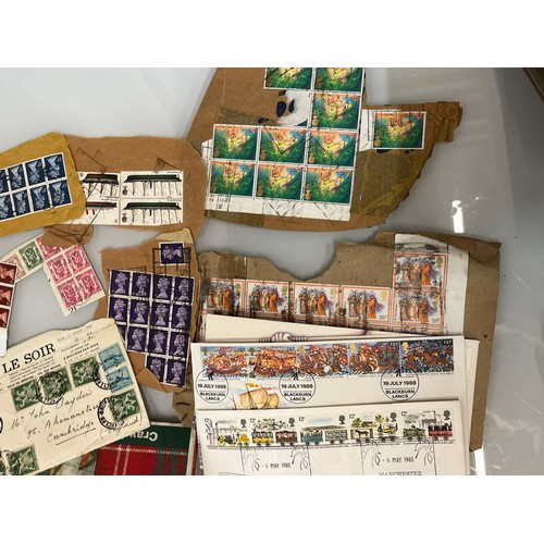 536 - Philately, collection of loose Stamps and first day covers.

This lot is available for in-house ship... 