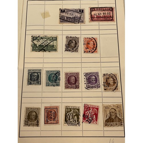 541 - Philately, an album of world Stamps and an envelope of loose stamps.

This lot is available for in-h... 