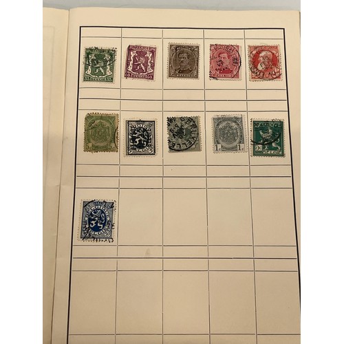 541 - Philately, an album of world Stamps and an envelope of loose stamps.

This lot is available for in-h... 