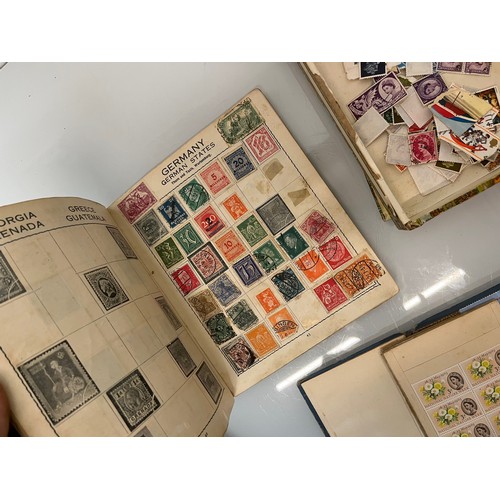 547 - Philately, an album of Stamps and loose stamps etc.

This lot is available for in-house shipping