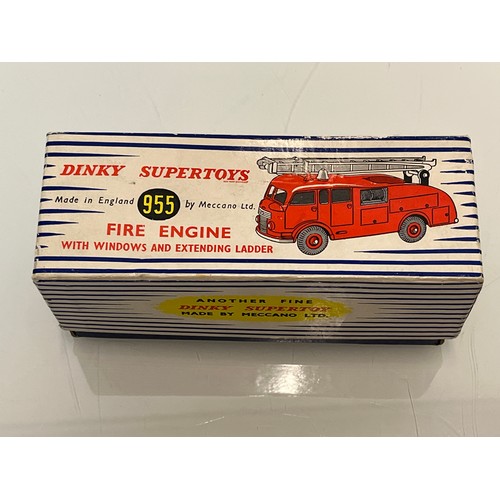 395 - Boxed Dinky Toys Fire Engine.

This lot is available for in house shipping.