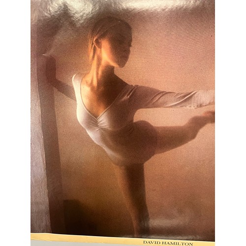 353 - Mid Century furnishing, classic 1977 Ballet Dancer David Hamilton poster. 92 cm x 62 cm.

This lot i... 