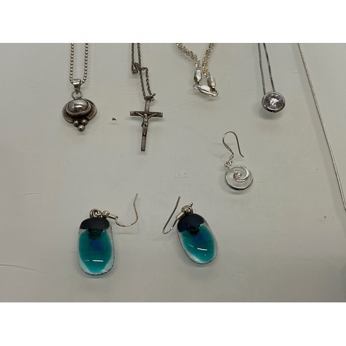 4 - A collection of contemporary jewellery some items are unmarked.

This lot is available for in-house ... 