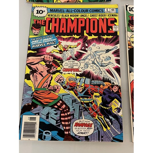 125 - Marvel and DC superhero comics, part of a large collection, Strange Tales, Dr Strange and The Champi... 