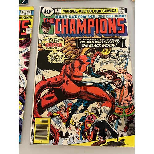 125 - Marvel and DC superhero comics, part of a large collection, Strange Tales, Dr Strange and The Champi... 