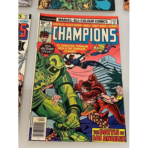 125 - Marvel and DC superhero comics, part of a large collection, Strange Tales, Dr Strange and The Champi... 