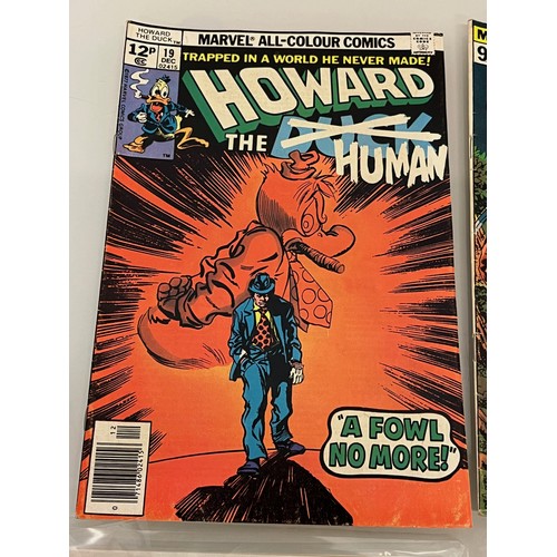 129 - Marvel and DC superhero comics, part of a large collection, Howard the Human, Where Monsters Dwell, ... 