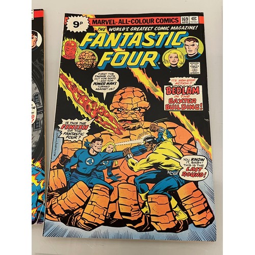 133 - Marvel and DC superhero comics, part of a large collection, The Fantastic Four, Fighting Forces and ... 