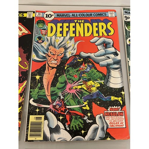 134 - Marvel and DC superhero comics, part of a large collection, Tomb of Dracula, The Defenders, The Term... 