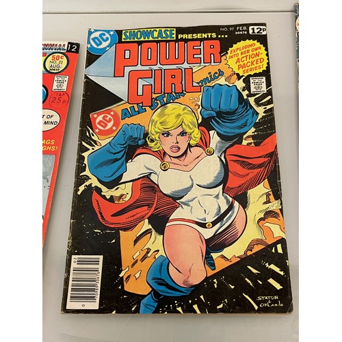 137 - Marvel and DC superhero comics, part of a large collection, Plop, Power Girl, Omac, Phantom Stranger... 